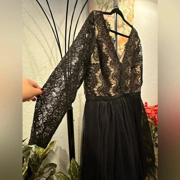 City Chic Rare Beauty black dress size XL/22 - Picture 8 of 11